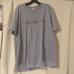 💫 Bella Canvas Coffee Heartbeat Tee